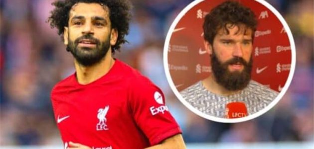 أليسون-عن-محمد-صلاح:-سلاحنا-في-معركة-ليفربول-الحالية-بالدوري-الإنجليزي